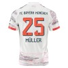 Camisola + Calções FC Bayern de Munique Thomas Muller 25 Criança Equipamento 2ª 2025-26